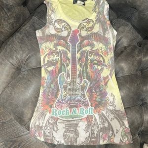 Rock and Roll - Light Weight Tank Top